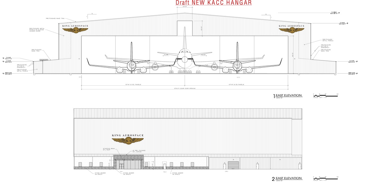 ardmore industrial airpark hangar blueprint
