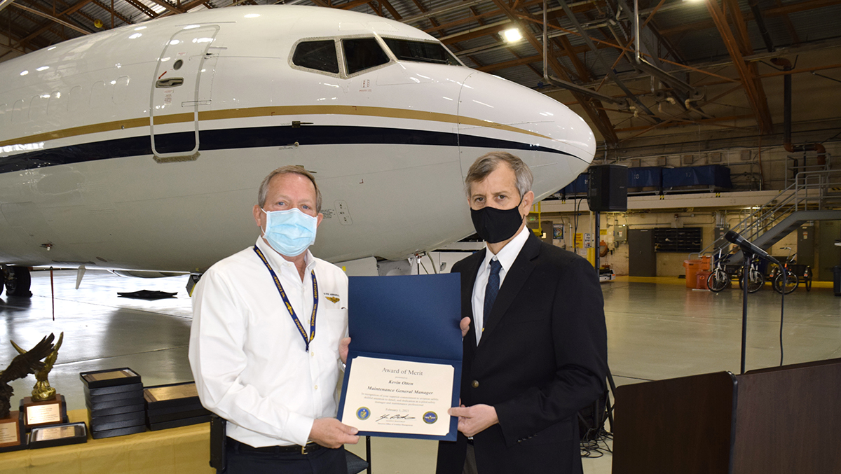aircraft maintenance support team awarded at annual faa awards