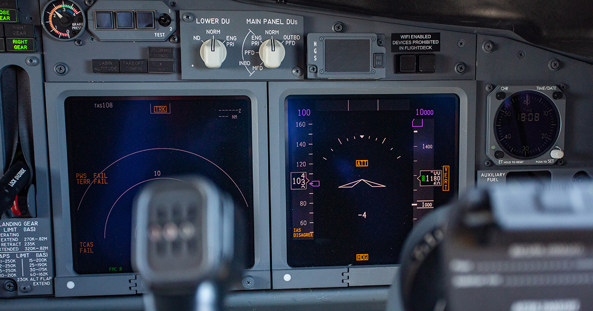 Aircraft avionics display panels. King can help upgrade your avionics.