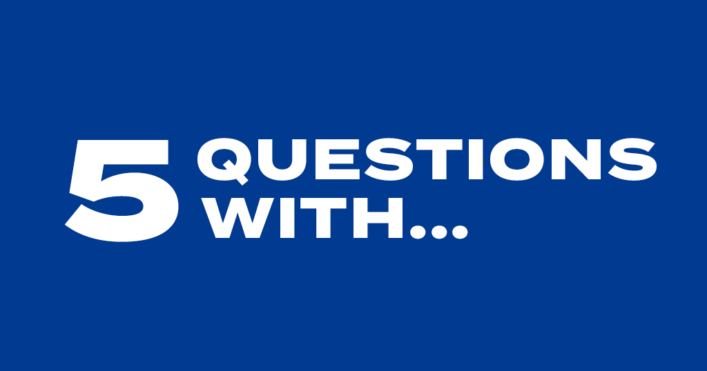5 Questions With graphic header